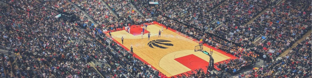 Ingresso para o jogo da NBA do Toronto Raptors na Scotiabank Arena